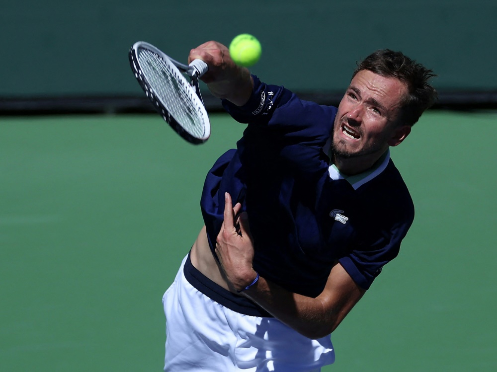 Daniil Medwedew scheiterte beim ATP-Masters