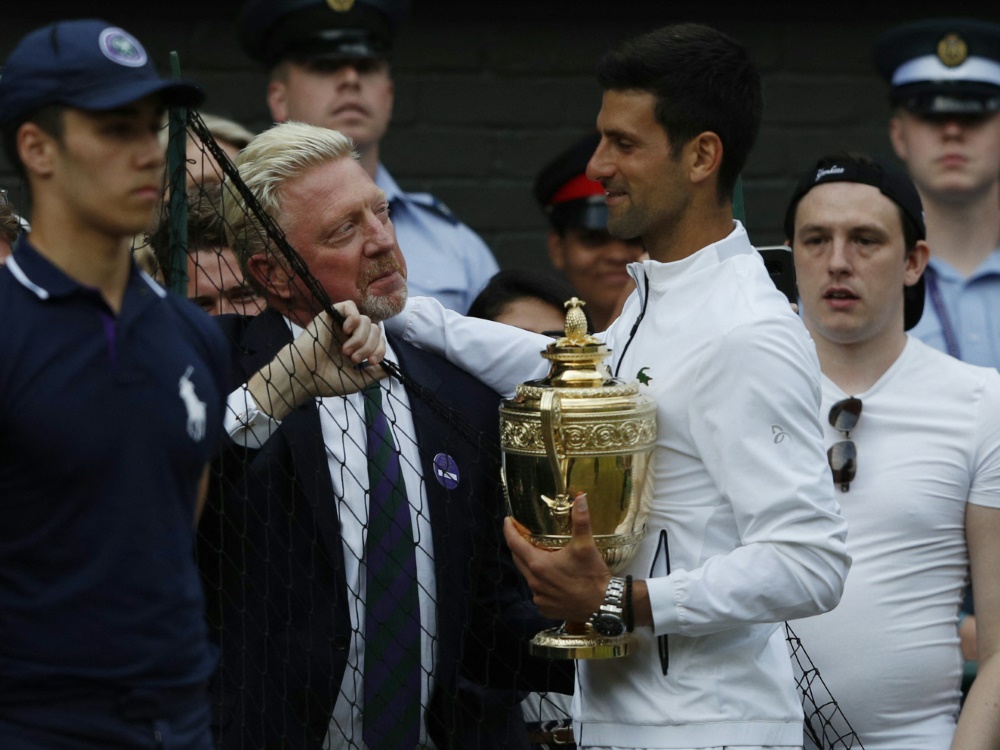 Der Standort seiner Trophäen ist Boris Becker unbekannt