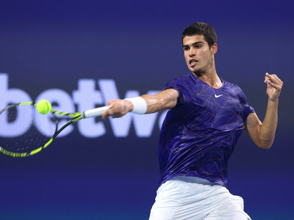 Carlos Alcaraz steht im Finale von Miami