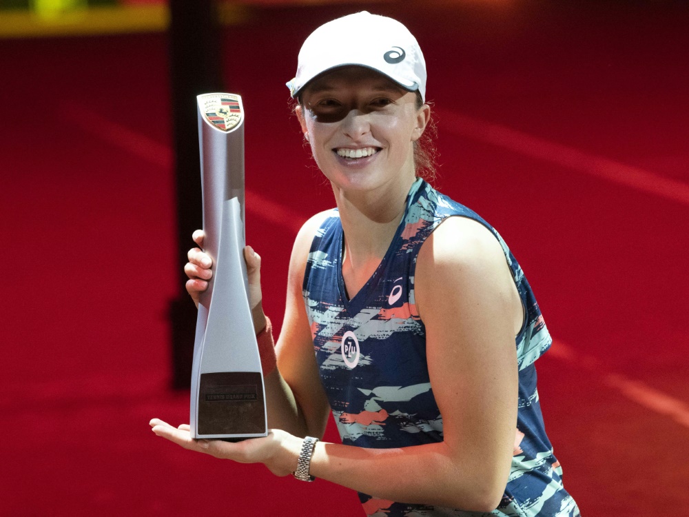Iga Swiatek gewinnt WTA-Turnier in Stuttgart