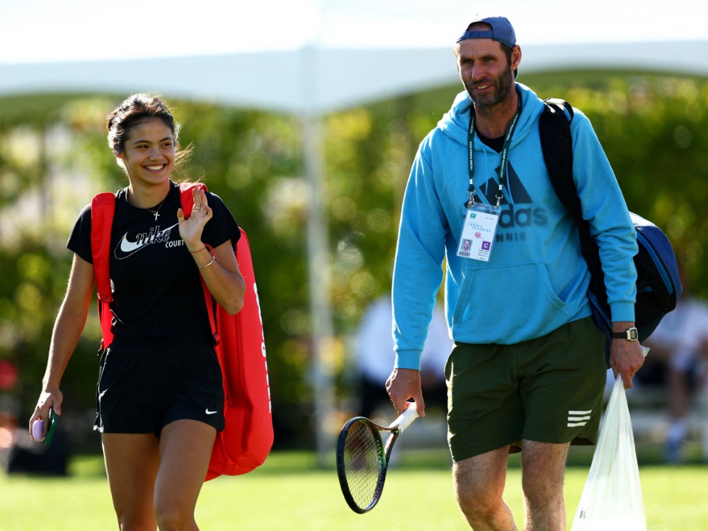 Die Wege von Raducanu und Beltz trennen sich wieder
