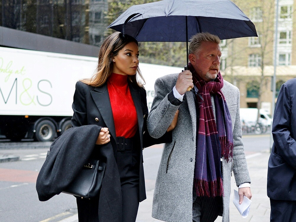 Boris Becker erwartet in London das Urteil