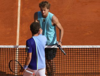 Zverev im Viertelfinale von Monte Carlo gegen Sinner