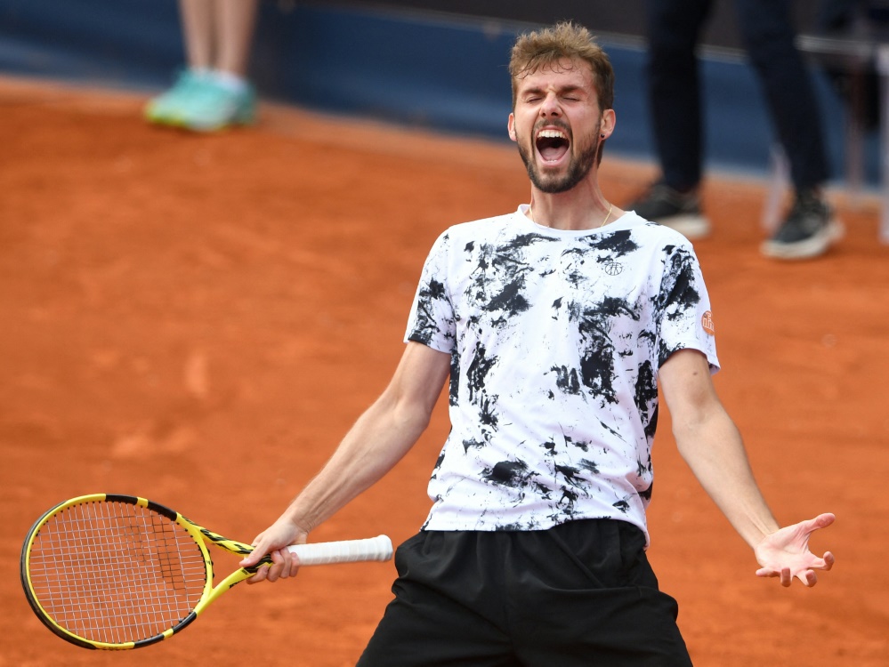 Oscar Otte erreicht in Lyon das Achtelfinale