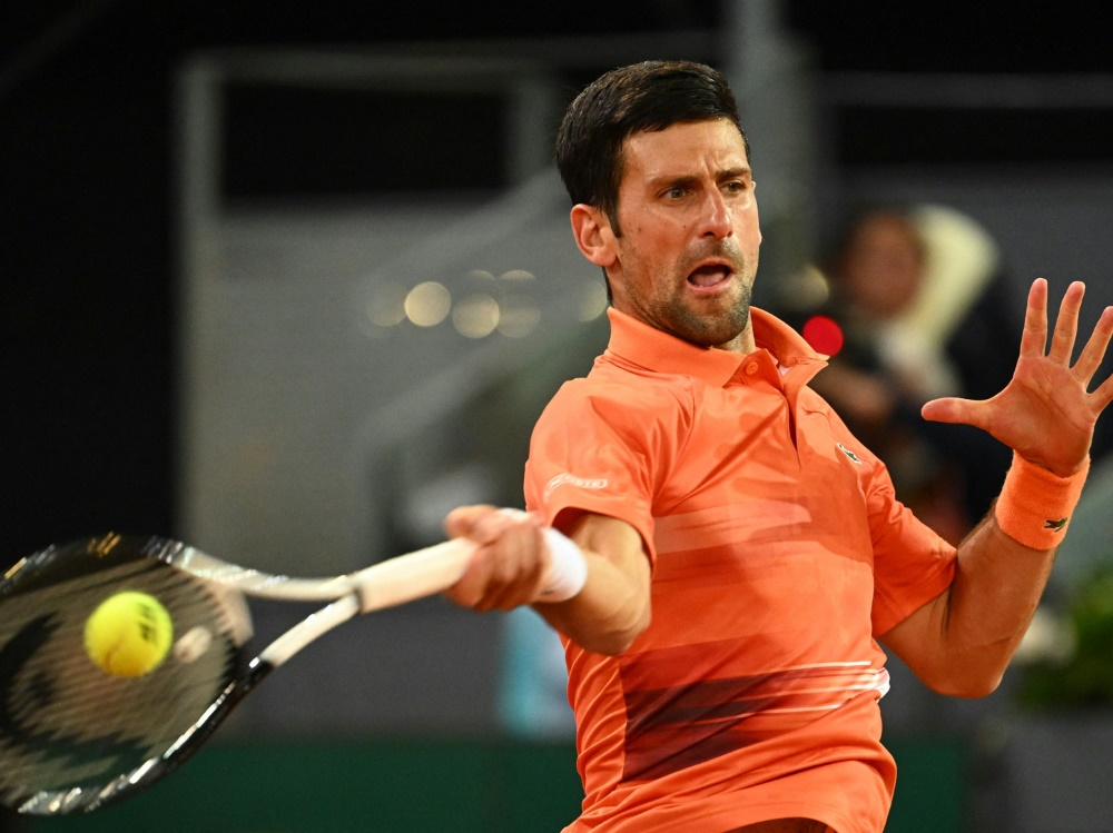 Novak Djokovic gewinnt Auftaktmatch in Madrid