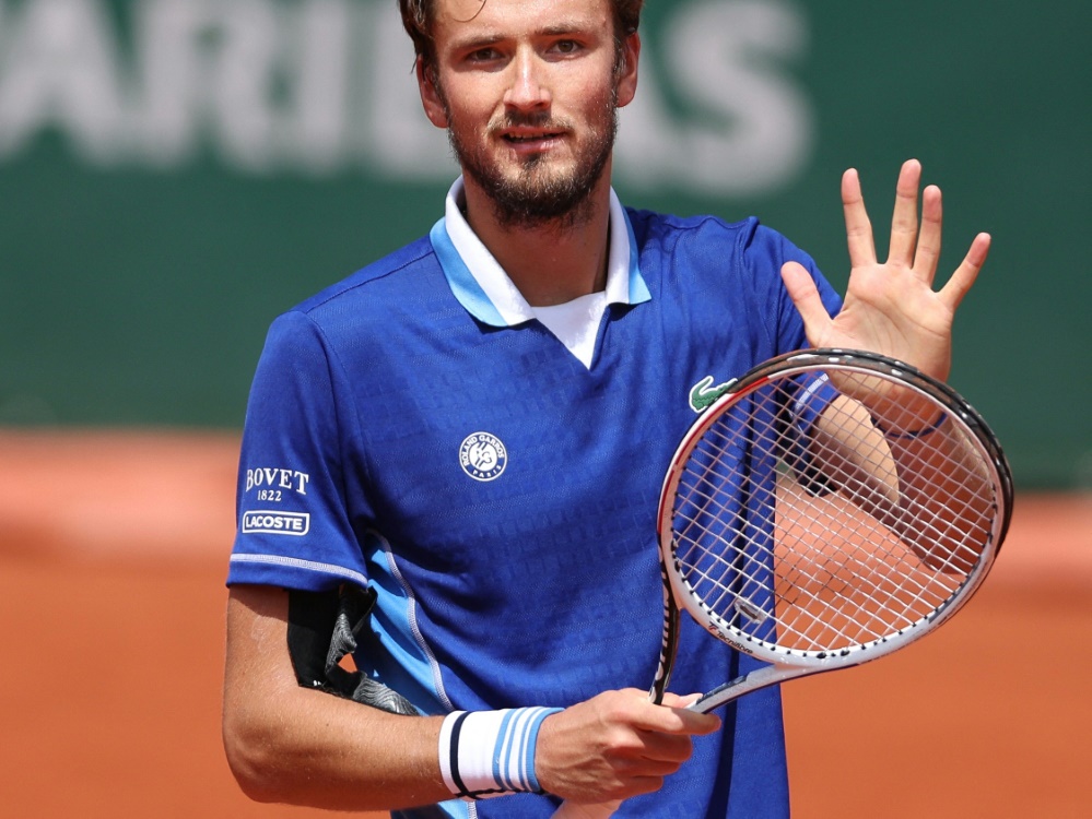 Daniil Medwedew zieht souverän ins Achtelfinale ein