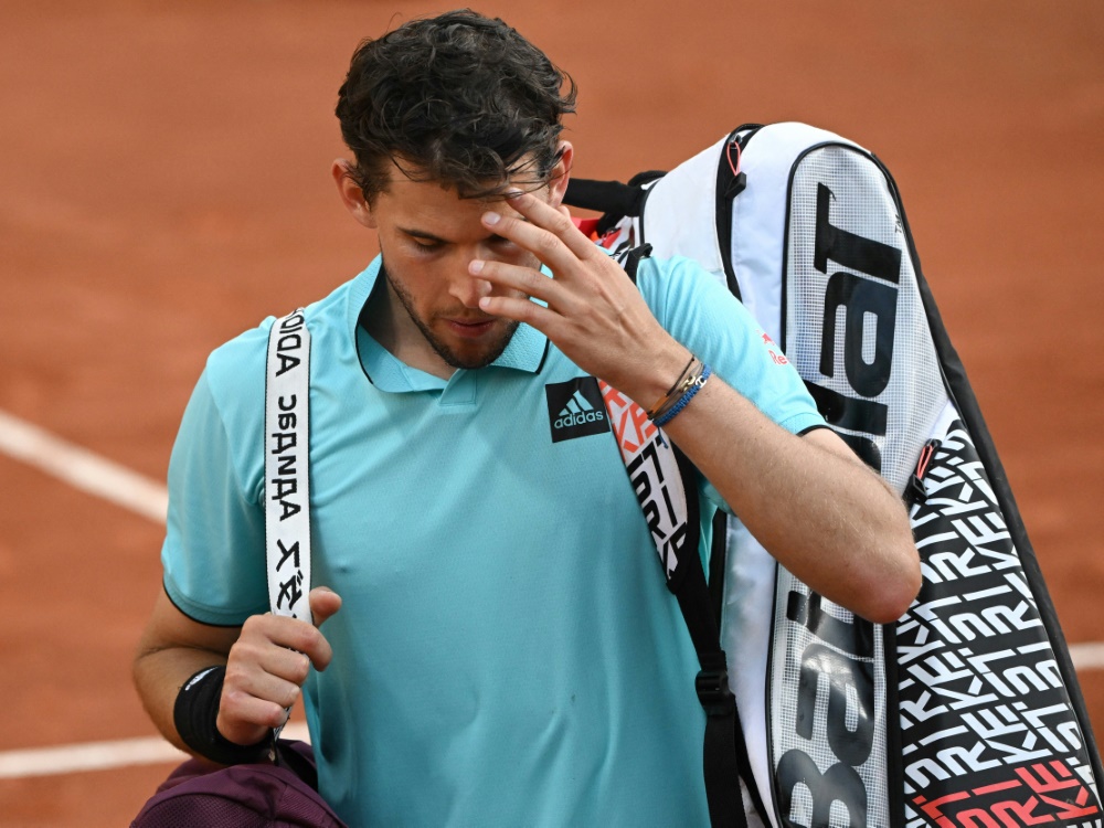 Thiem kommt nach seinem Comeback nicht in Fahrt