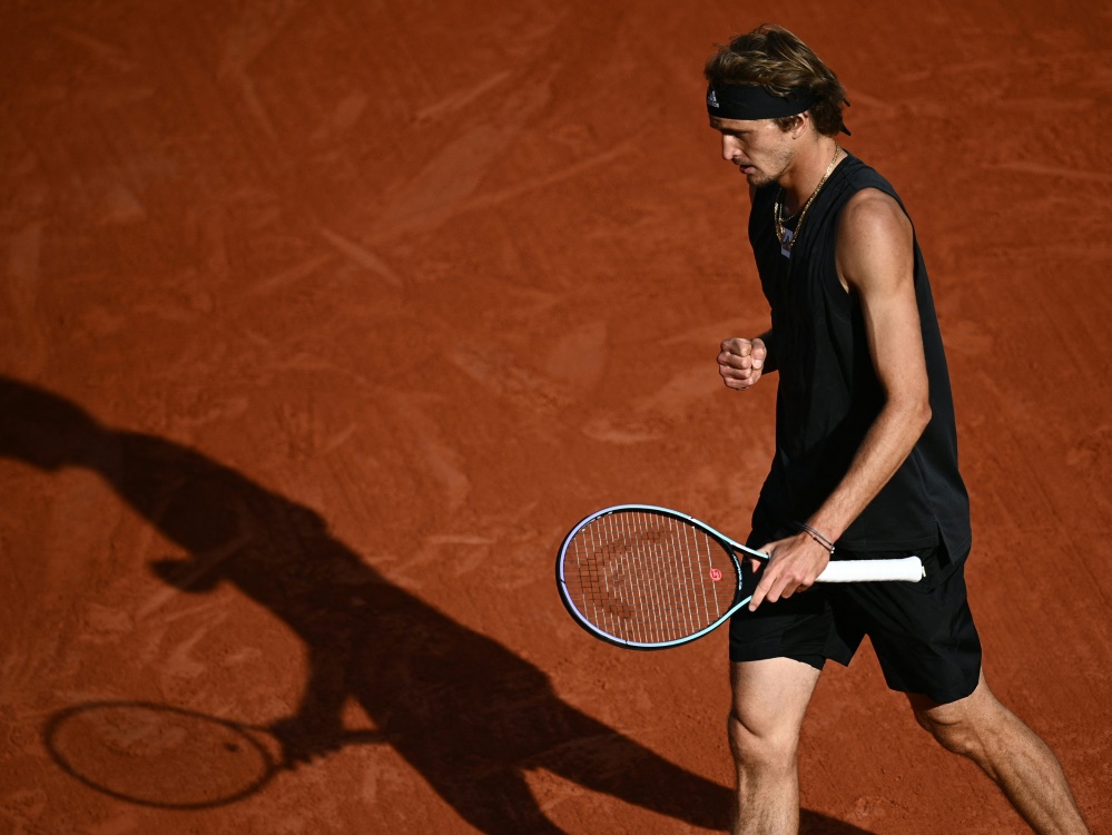 Zverev steht im Viertelfinale der French Open