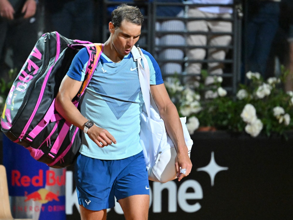 Geschlagen und angeschlagen: Rafael Nadal