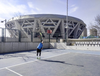 Tennismatches auf Chinesisch