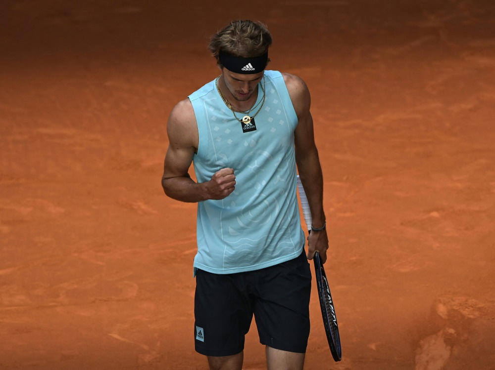 Alexander Zverev zieht ins Viertelfinale ein