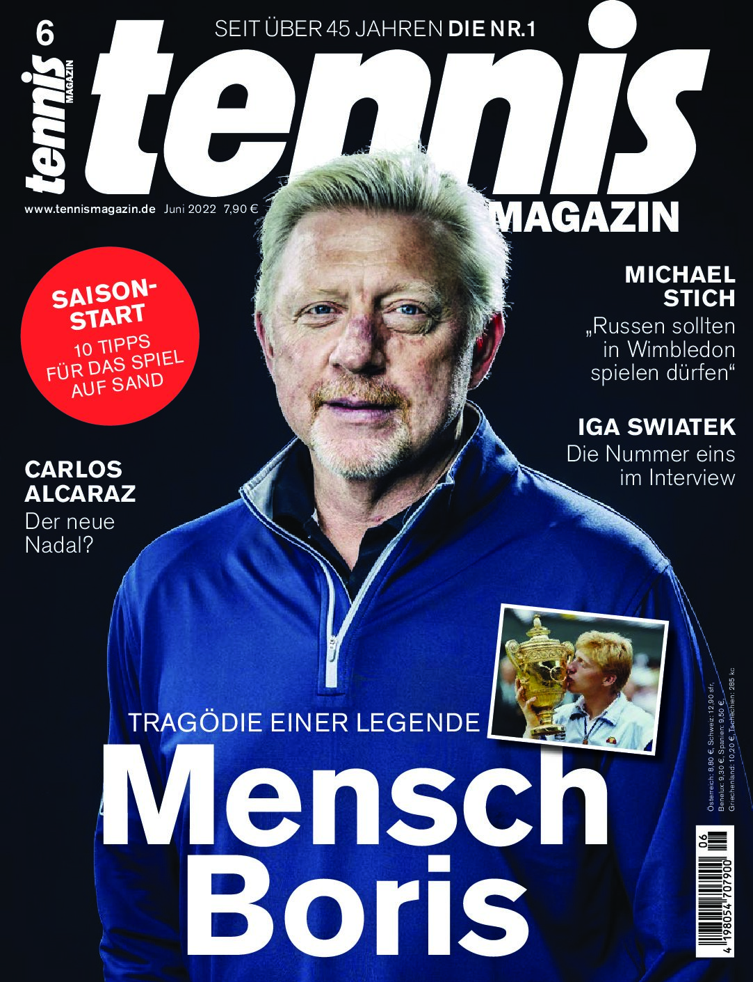 tennis MAGAZIN 06/2022: Mensch Boris!