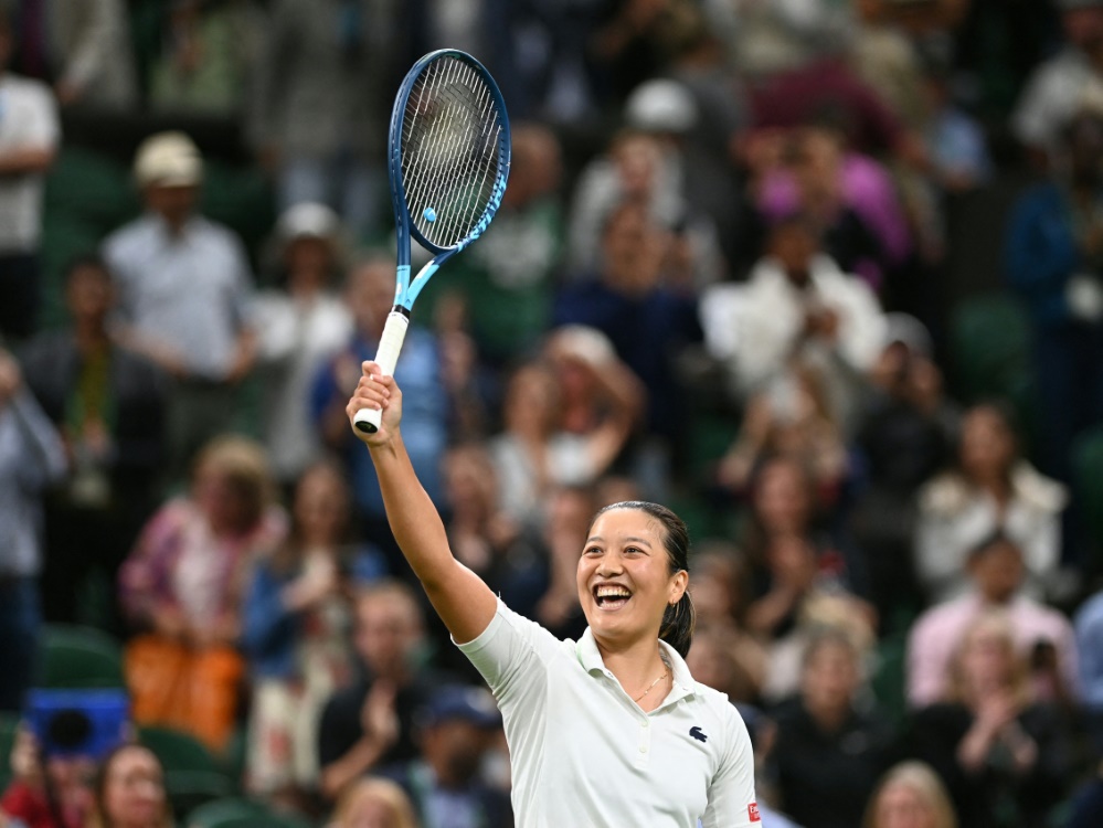 Harmony Tan gelang Überraschung gegen Serena Williams