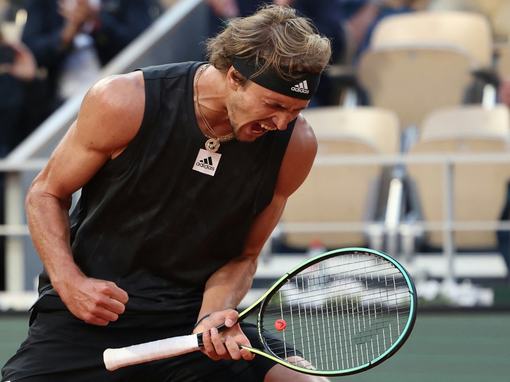 Zverev steht im Halbfinale der French Open