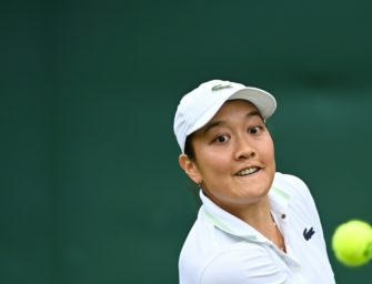 Williams-Bezwingerin Tan in der dritten Runde von Wimbledon