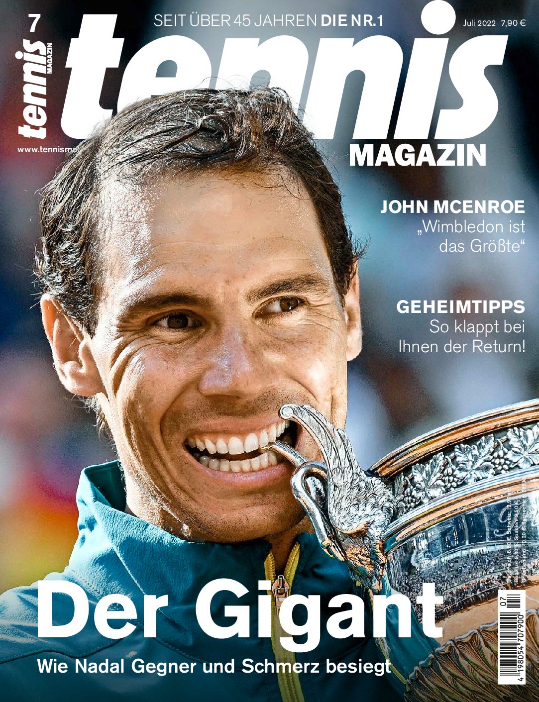 tennis MAGAZIN 07/2022: Der Gigant