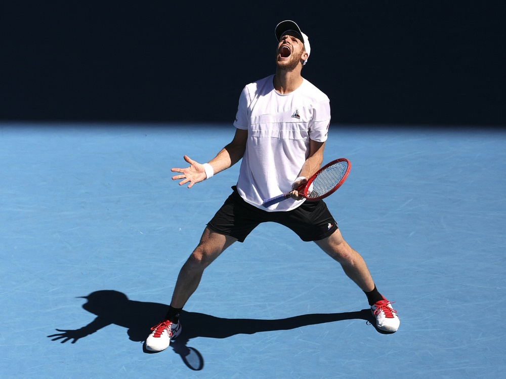 Hanfmann steht im Viertelfinale von Kitzbühel
