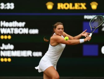 Wimbledon-Viertelfinale: Niemeier Wettfavoritin gegen Maria