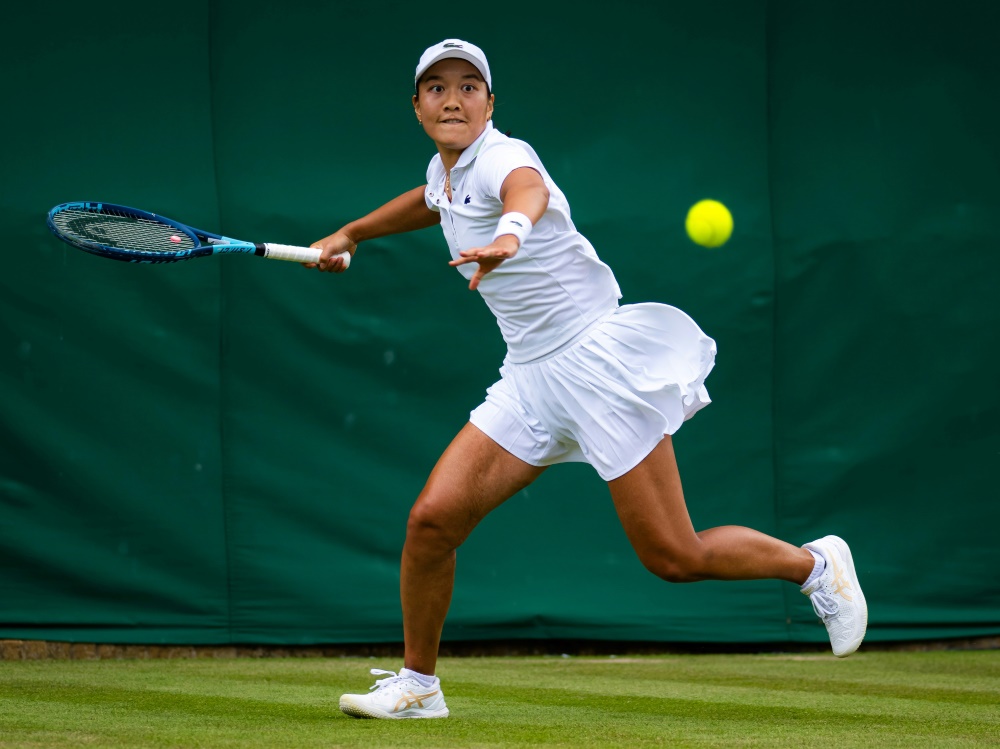 Harmony Tan zieht ins Achtelfinale von Wimbledon ein