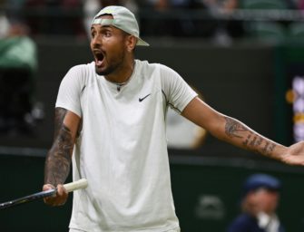 Kyrgios schimpft und gewinnt – Tsitsipas verliert die Nerven