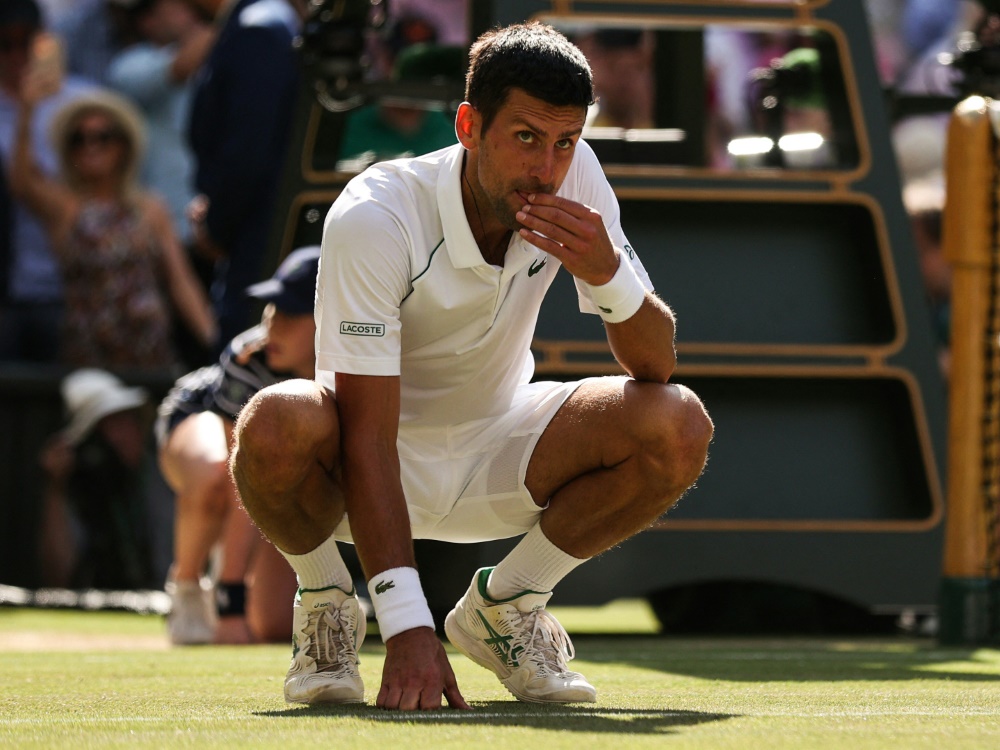 Djokovic verliert vier Plätze in der Weltrangliste
