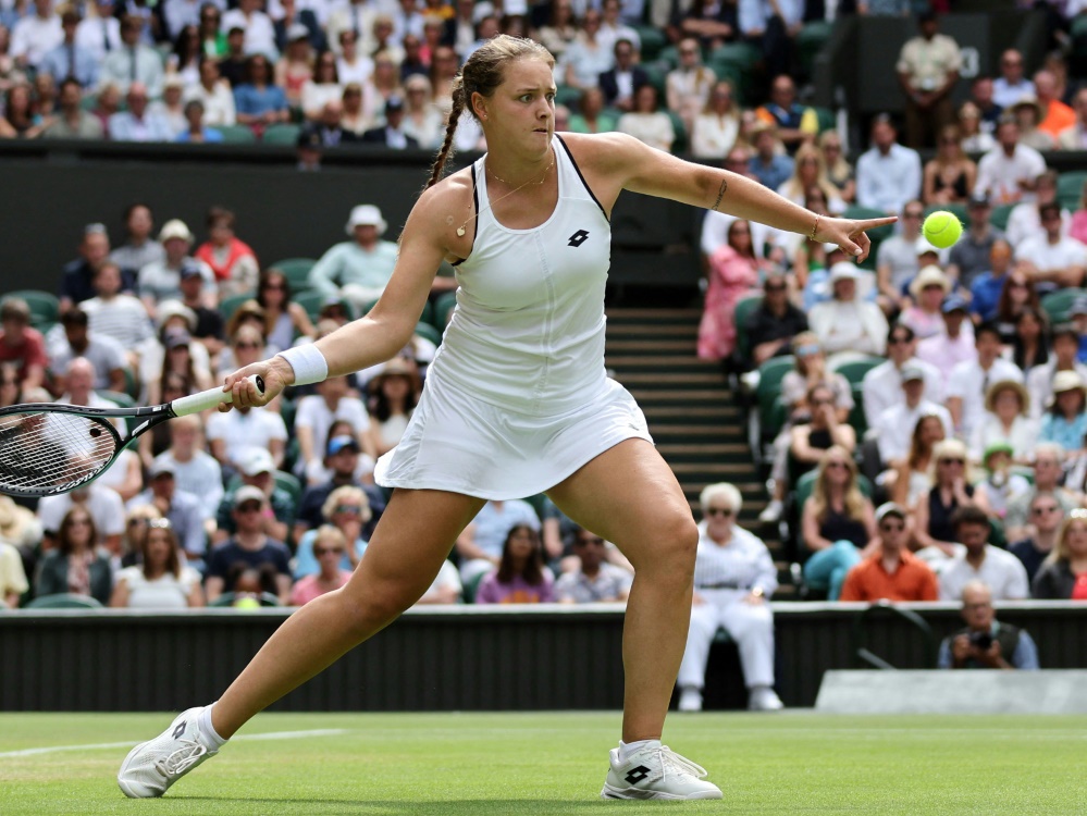 Jule Niemeier steht im Wimbledon-Viertelfinale