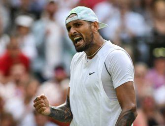 Diesmal ohne Skandal: Kyrgios im Viertelfinale von Wimbledon