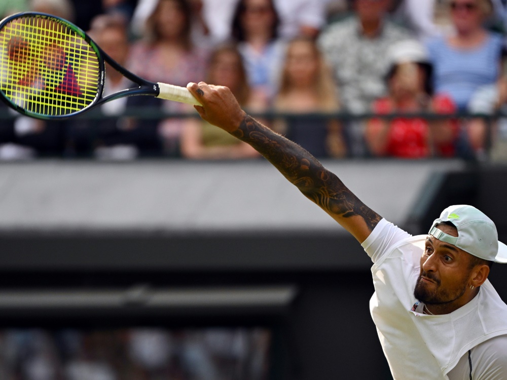 Kyrgios steht kampflos im Finale von Wimbledon