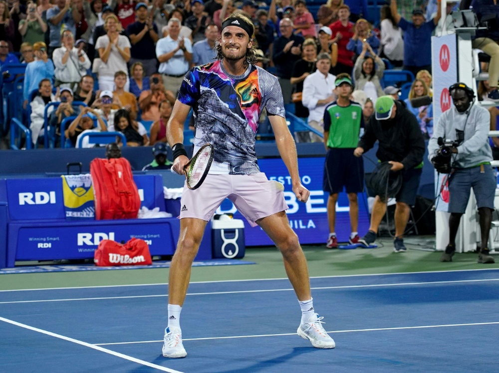 Tsitsipas greift nach seinem zehnten Titel auf der Tour