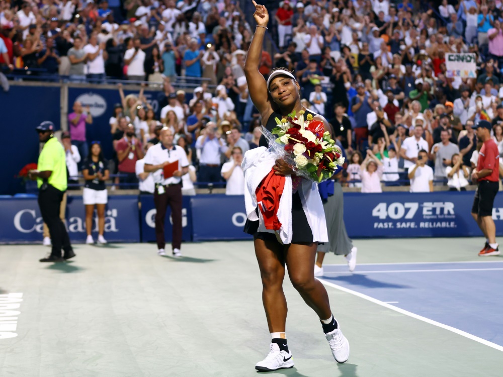 Serena Williams wurde in Toronto gefeiert