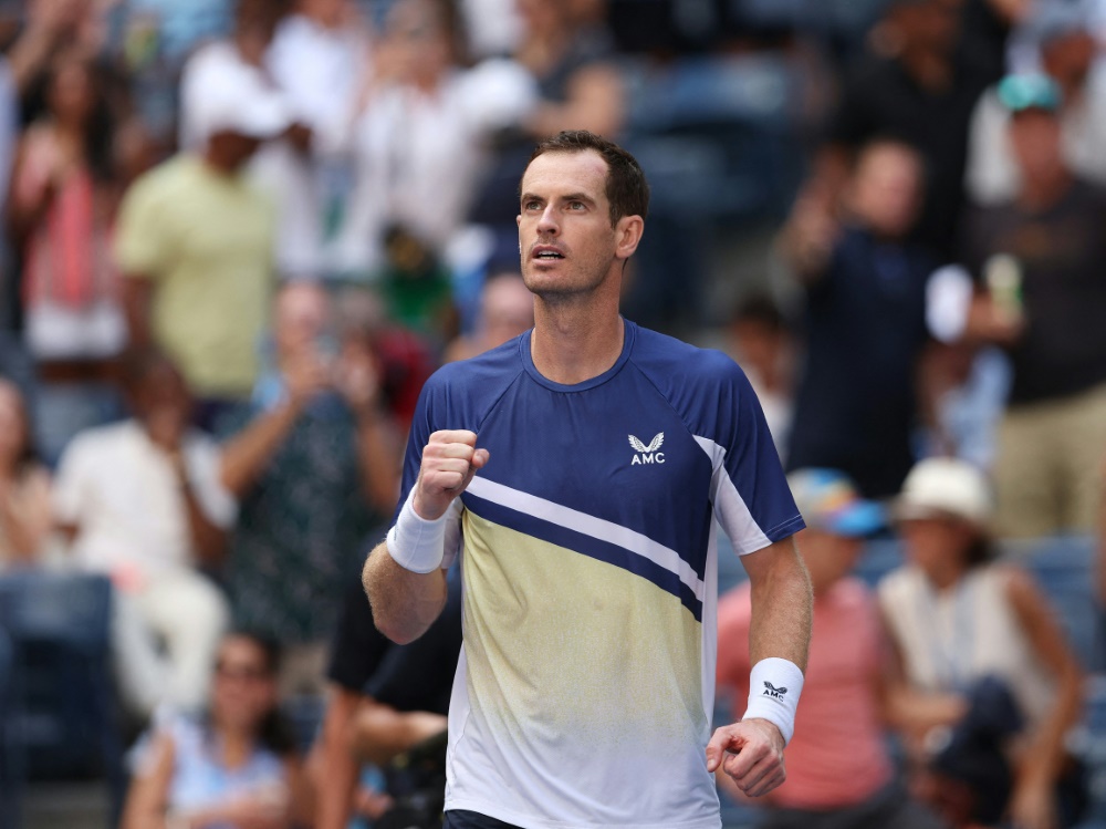 Andy Murray steht in Runde drei der US Open