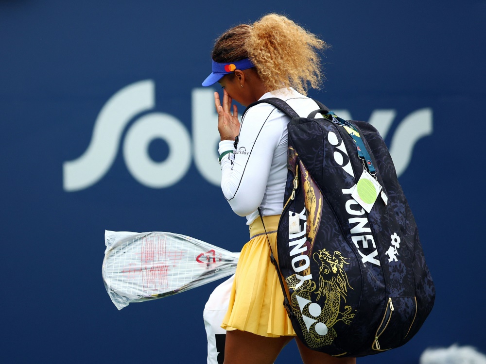 Kämpfte mit den Tränen: Naomi Osaka