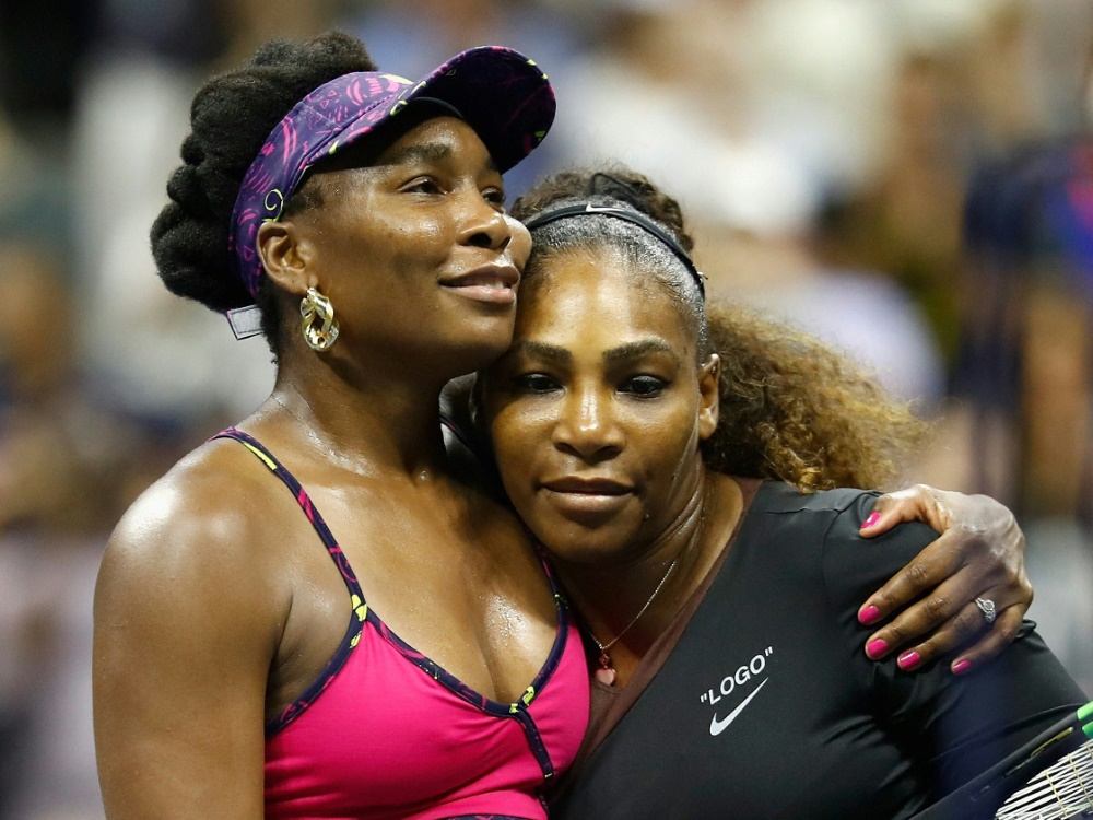 Venus und Serena Williams treten im Doppel an