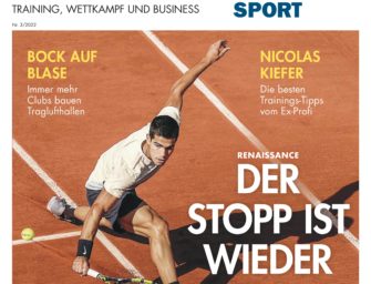 tennisSPORT 3/2022: Der Stopp ist wieder da