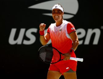 Jabeur erstmals im Achtelfinale der US Open