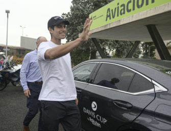 Davis-Cup am Mittwoch: Alcaraz in Valencia eingetroffen