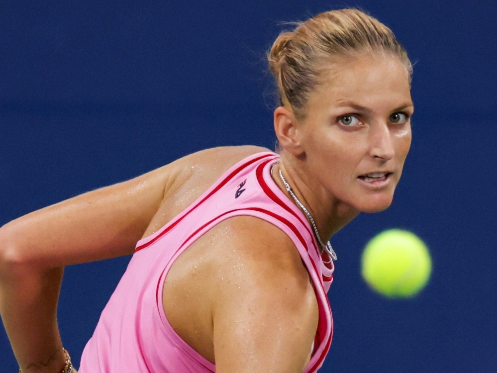 Karolina Pliskova steht erneut im Viertelfinale