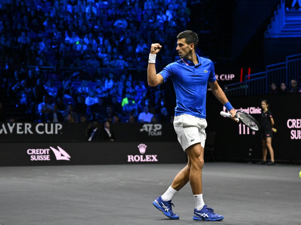 War der Sieger nach zwei Sätzen: Novak Djokovic