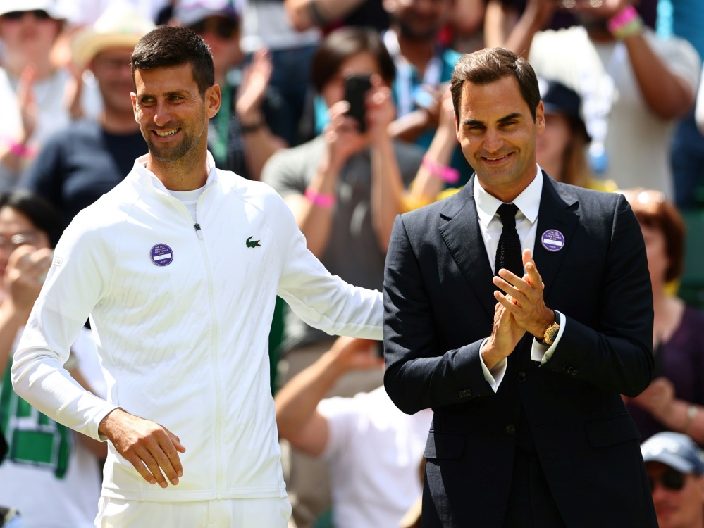 Djokovic bewundert Karriere von Roger Federer