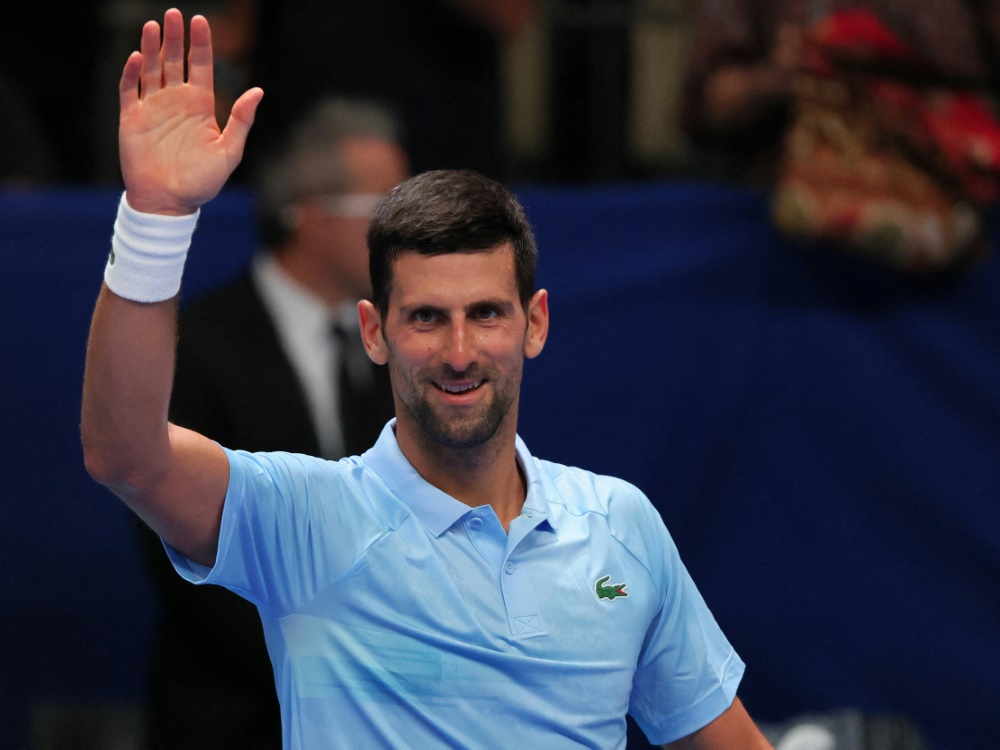Novak Djokovic zieht ins Finale von Astana ein