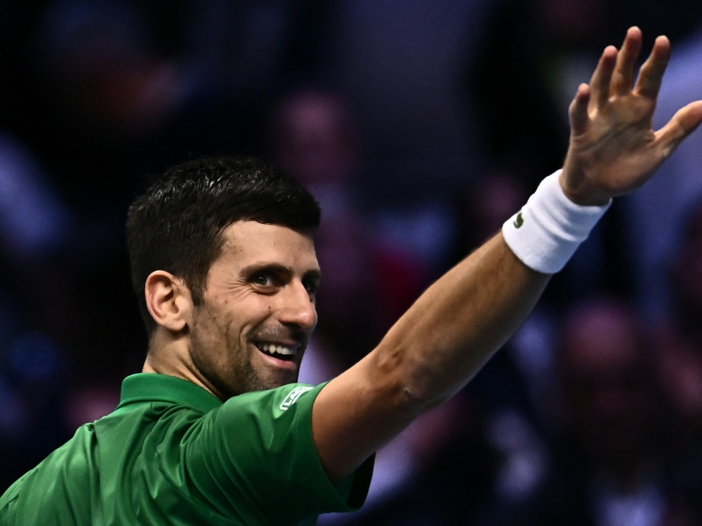 Djokovic steht zum achten Mal im Endspiel der ATP Finals