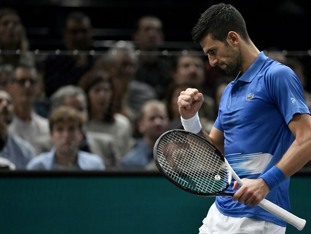 Novak Djokovic gewinnt sein Halbfinale gegen Tsitsipas