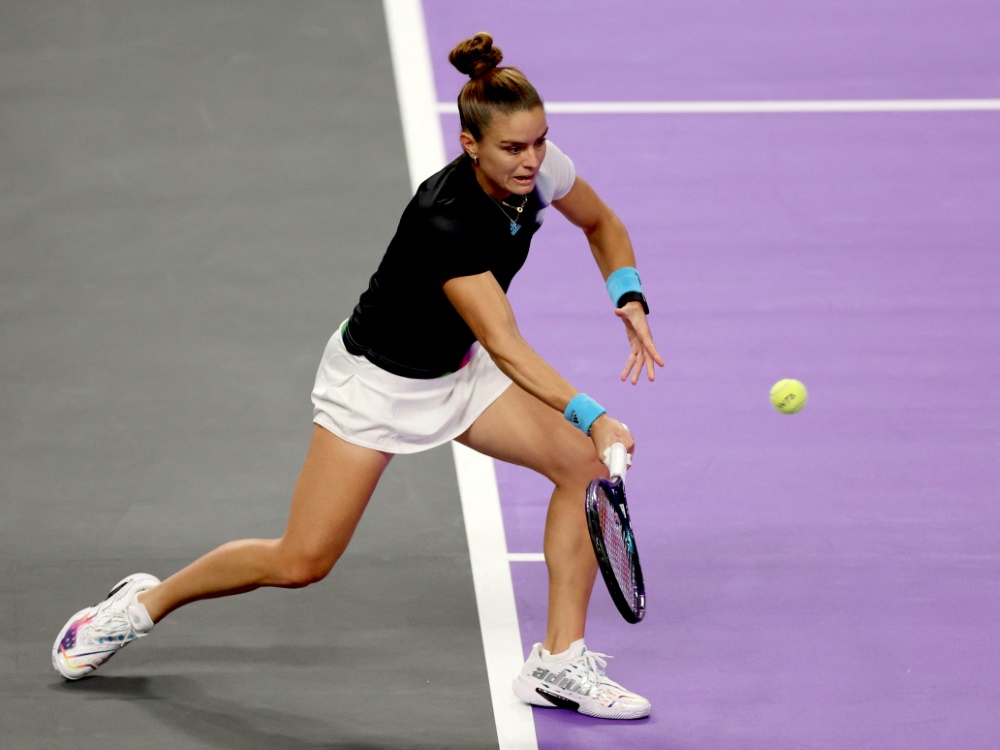 WTA-Finals: Maria Sakkari gewinnt gegen Pegula