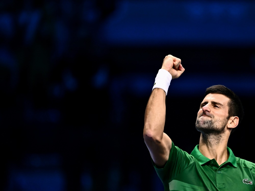 Start mit Sieg: Novak Djokovic