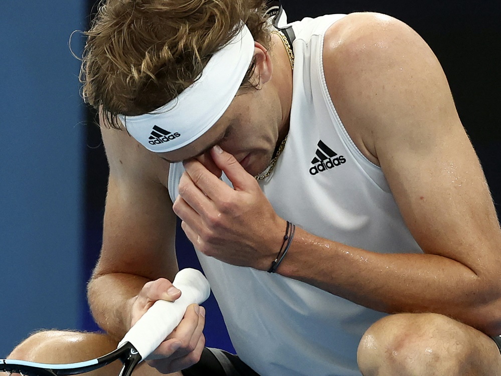 Zverev leistete sich acht Doppelfehler