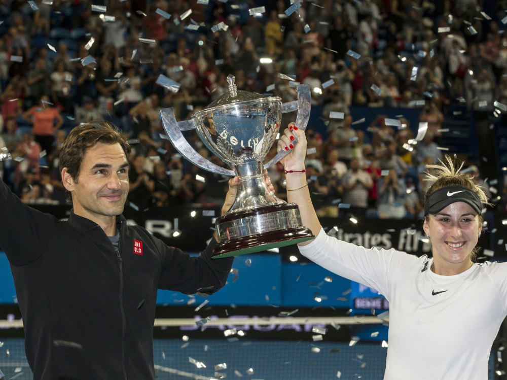 Roger Federer und Belinda Bencic siegten 2019