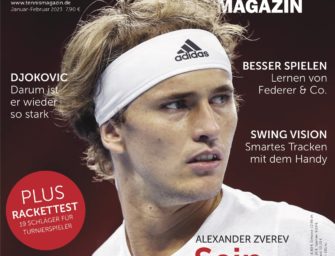 tennis MAGAZIN 1-2/2023: Zverevs schwerstes Jahr