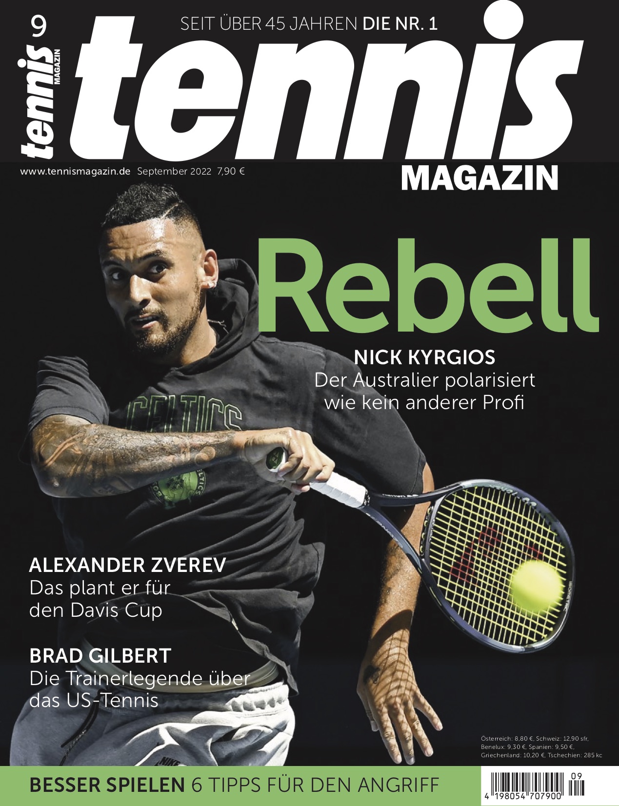 tennis Magazin, Kyrgios