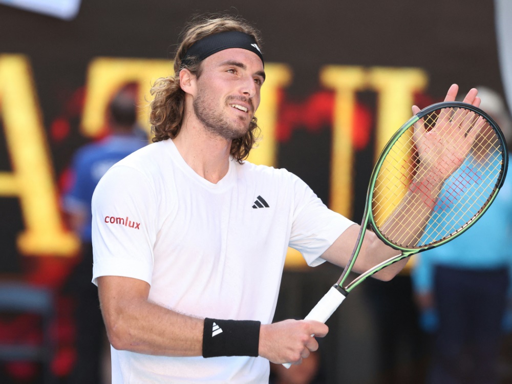 Stefanos Tsitsipas zum zweiten Mal im Melbourne-Finale