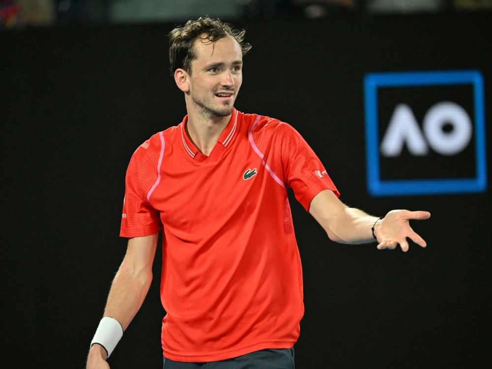 Mit Daniil Medwedew scheidet der nächste Favorit aus